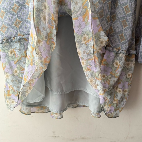 Show Me Your Mumu | Birdie Mini Dress in Primrose Floral Print - Picture 8 of 13